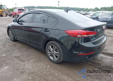 2018 Hyundai Elantra Sel из США, поврежденный, VIN 5NPD84LF5JH262828